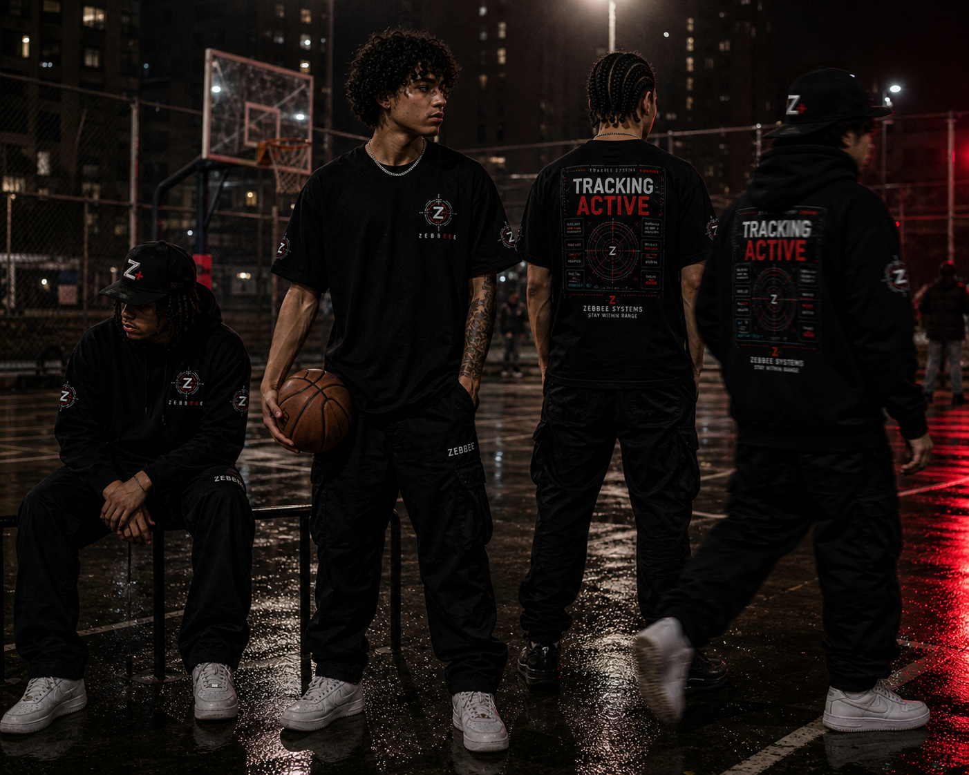 TRACKING ACTIVE Box Tee