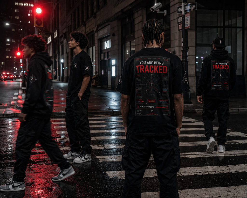 YOU ARE BEING TRACKED Box Tee