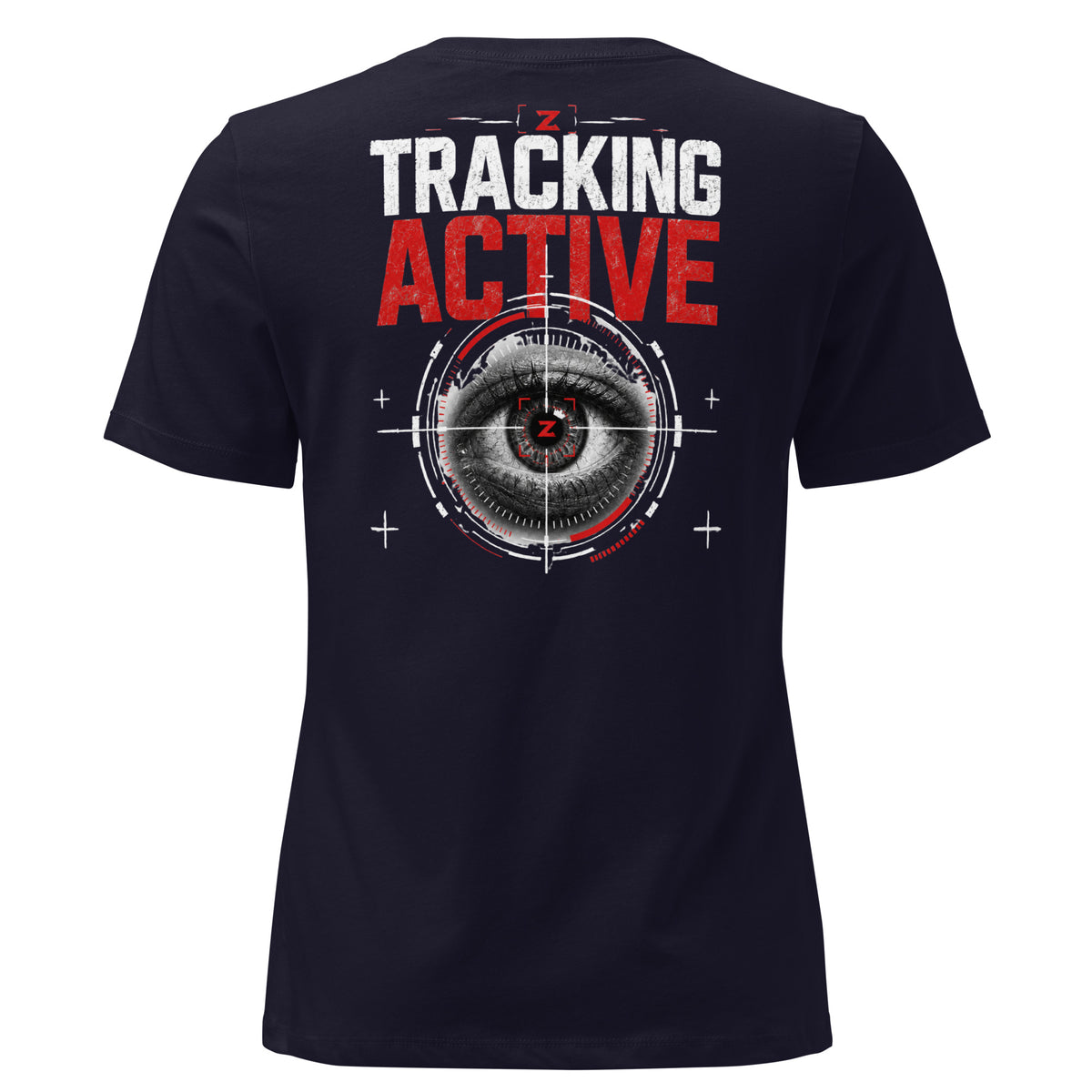 Tracking Active Women's Relaxed T-Shirt product mockup
