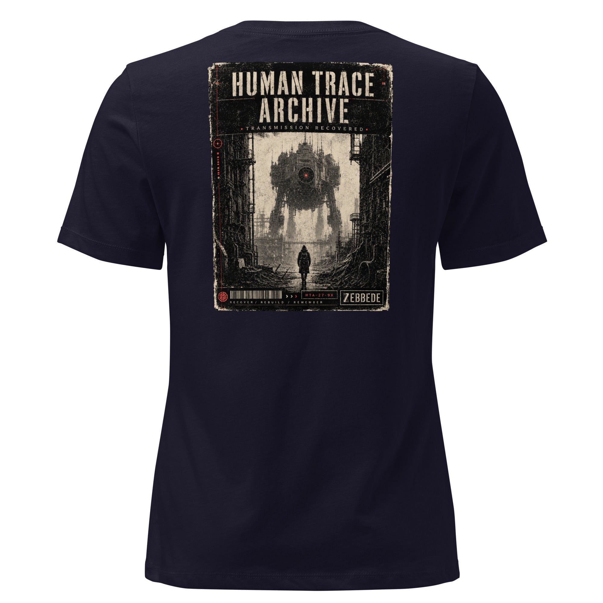 Human Trace Archive Women's Relaxed T-Shirt product mockup
