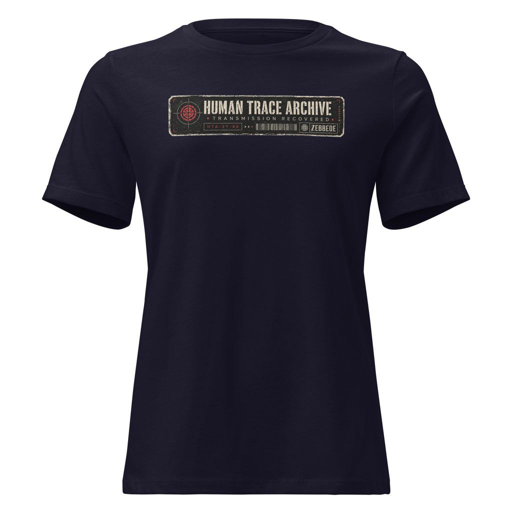Human Trace Archive Women's Relaxed T-Shirt product mockup