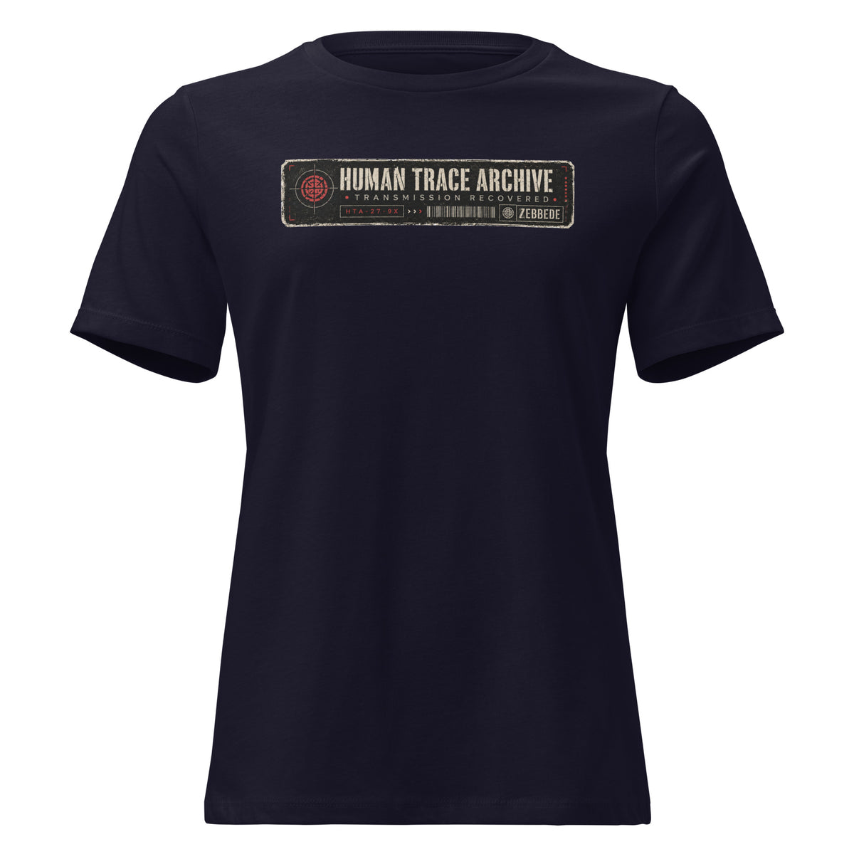 Human Trace Archive Women's Relaxed T-Shirt product mockup