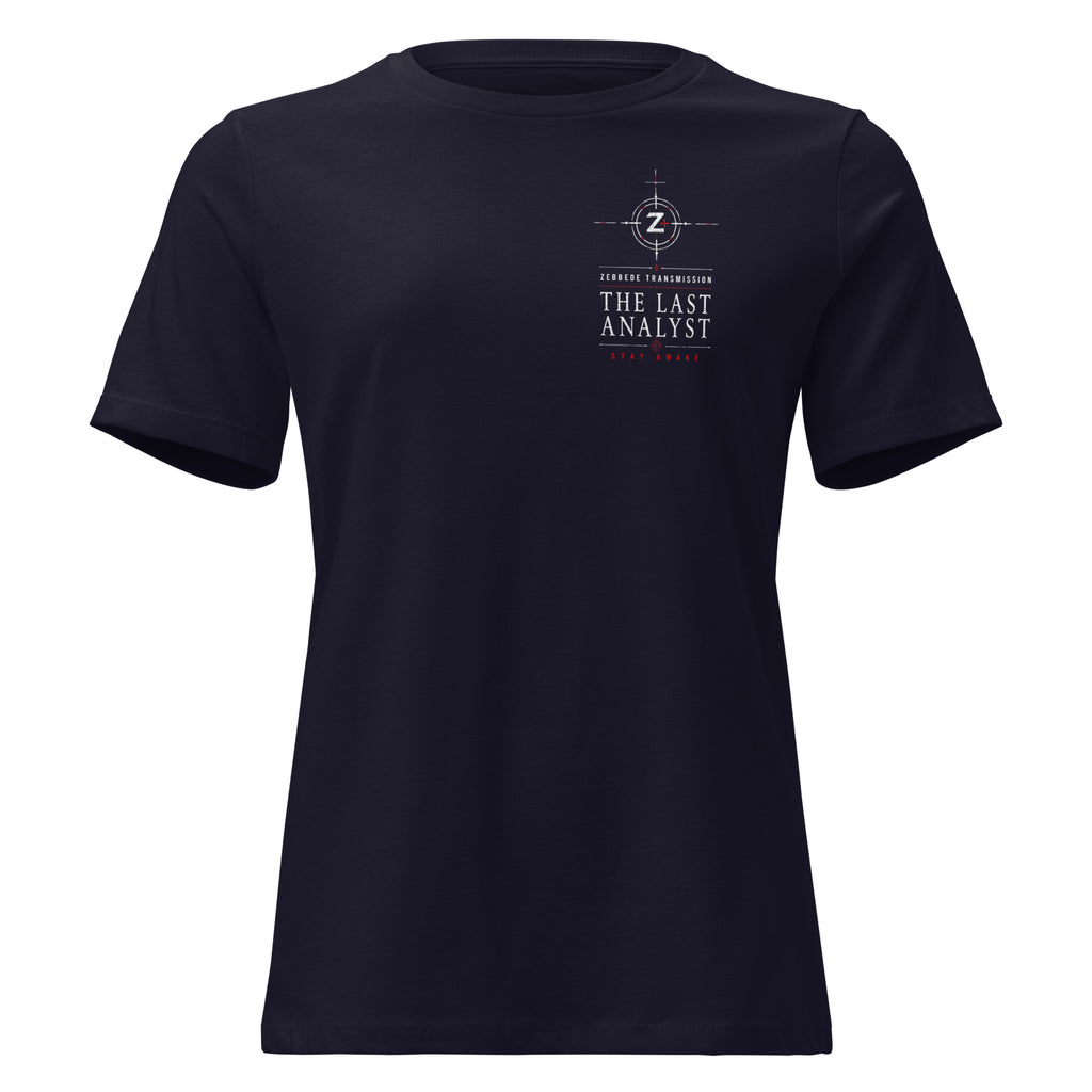 The Last Analyst Women's Relaxed T-Shirt product mockup