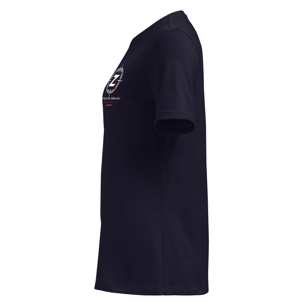 Attention Breach Women's Relaxed T-Shirt product mockup
